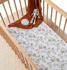 Snuggle Hunny Kids Snuggle Hunny Fitted Cot Sheet - Eucalypt