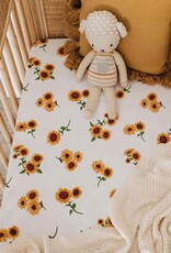 Snuggle Hunny Kids Snuggle Hunny Fitted Cot Sheet - Sunflower