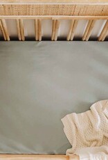 Snuggle Hunny Kids Snuggle Hunny Fitted Cot Sheet - Sage