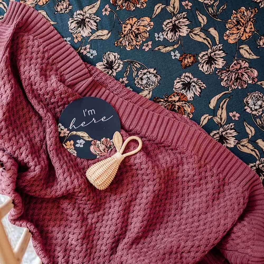 Snuggle Hunny Kids Snuggle Hunny Fitted Cot Sheet - Belle
