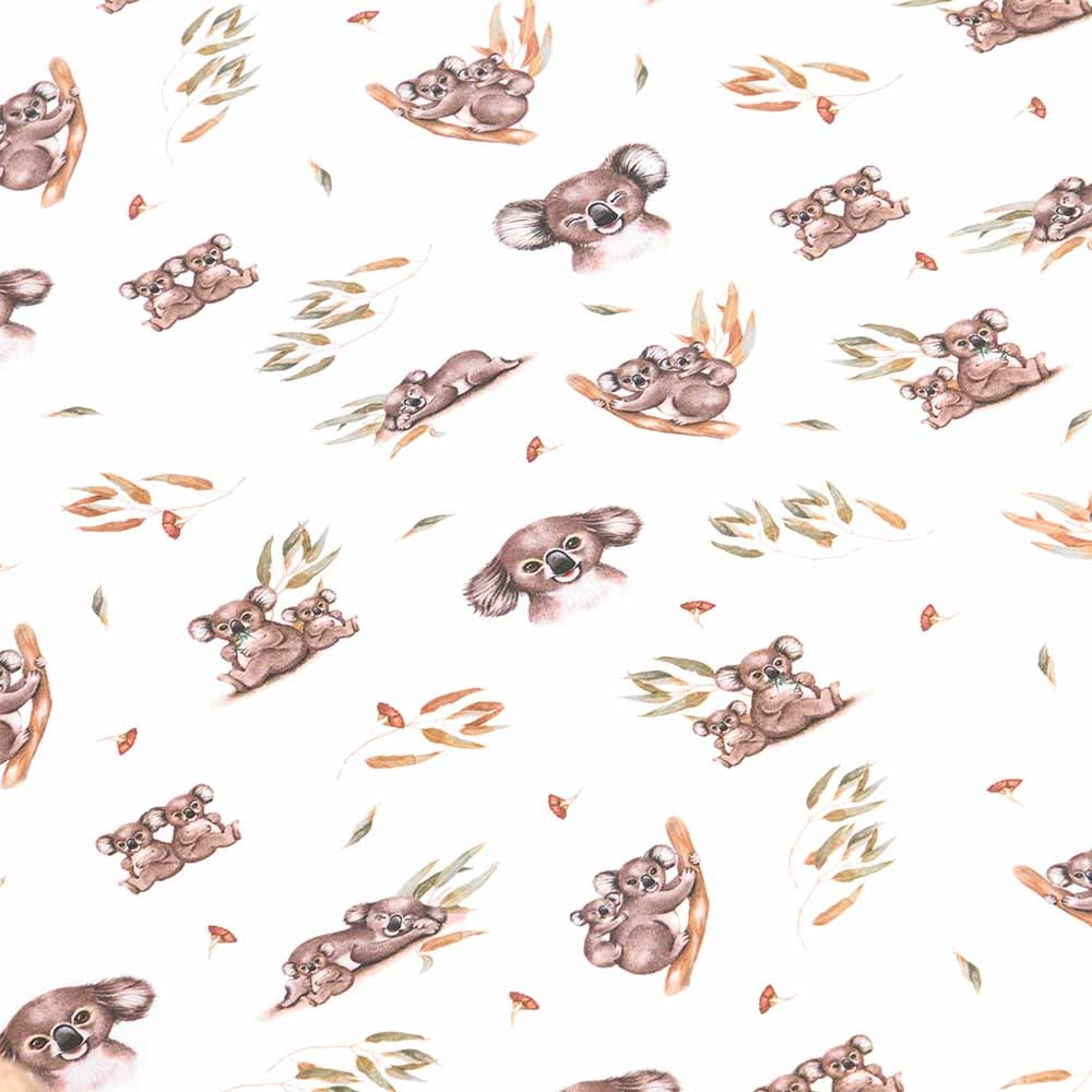 Snuggle Hunny Kids Snuggle Hunny Fitted Cot Sheet - Koala