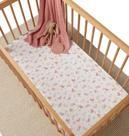 Snuggle Hunny Kids Snuggle Hunny Fitted Cot Sheet - Butterfly
