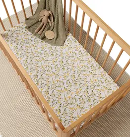 Snuggle Hunny Kids Snuggle Hunny Fitted Cot Sheet - Golden Wattle
