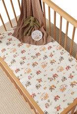 Snuggle Hunny Kids Snuggle Hunny Organic Fitted Cot Sheet Diggers