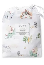 Snuggle Hunny Kids Snuggle Hunny Organic Fitted Cot Sheet Dragon