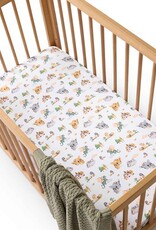 Snuggle Hunny Kids Snuggle Hunny Organic Fitted Cot Sheet Dragon