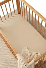 Snuggle Hunny Kids Snuggle Hunny Organic Fitted Cot Sheet Pebble