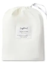 Snuggle Hunny Kids Snuggle Hunny Organic Fitted Cot Sheet Milk