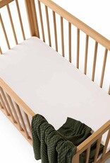 Snuggle Hunny Kids Snuggle Hunny Organic Fitted Cot Sheet Milk