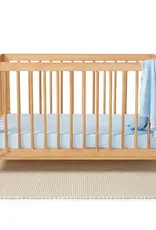 Snuggle Hunny Kids Snuggle Hunny Organic Fitted Cot Sheet Baby Blue