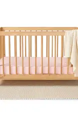 Snuggle Hunny Kids Snuggle Hunny Organic Fitted Cot Sheet Baby Pink