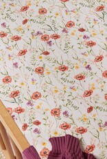 Snuggle Hunny Kids Snuggle Hunny Organic Fitted Cot Sheet Meadow
