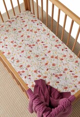 Snuggle Hunny Kids Snuggle Hunny Organic Fitted Cot Sheet Meadow