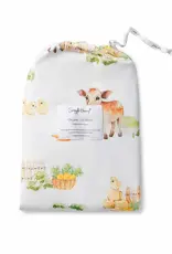 Snuggle Hunny Kids Snuggle Hunny Organic Fitted Cot Sheet Farm