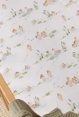 Snuggle Hunny Kids Snuggle Hunny Organic Fitted Cot Sheet Duck Pond