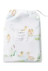 Snuggle Hunny Kids Snuggle Hunny Organic Fitted Cot Sheet Duck Pond