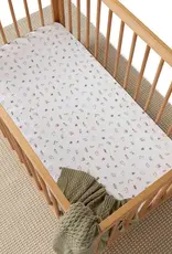 Snuggle Hunny Kids Snuggle Hunny Organic Fitted Cot Sheet Garden Friends