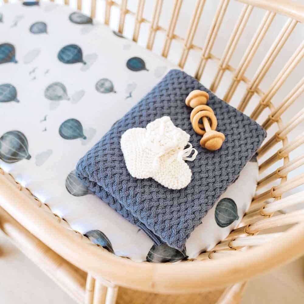 Snuggle Hunny Kids Snuggle Hunny Diamond Knit Blanket - River