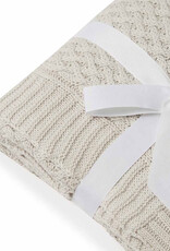 Snuggle Hunny Kids Snuggle Hunny Diamond Knit Blanket - Warm Grey