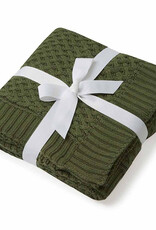 Snuggle Hunny Kids Snuggle Hunny Diamond Knit Blanket - Olive