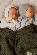 Snuggle Hunny Kids Snuggle Hunny Diamond Knit Blanket - Olive