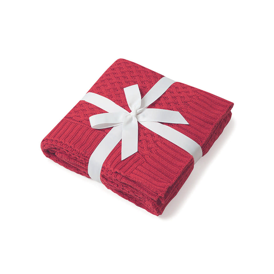 Snuggle Hunny Kids Snuggle Hunny Diamond Knit Blanket - Hibiscus
