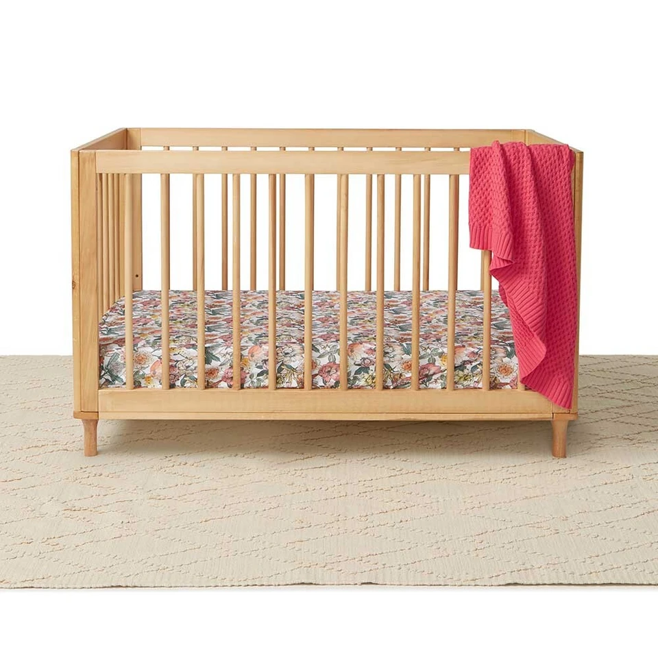 Snuggle Hunny Kids Snuggle Hunny Diamond Knit Blanket - Hibiscus