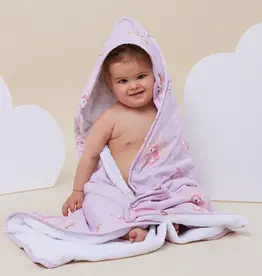 Snuggle Hunny Kids Snuggle Hunny Organic Hooded Baby Towel Unicorn