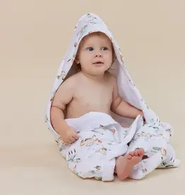 Snuggle Hunny Kids Snuggle Hunny Organic Hooded Baby Towel Duck Pond