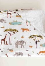 Snuggle Hunny Kids Snuggle Hunny Organic Extra Large Hooded Bath Towel Safari