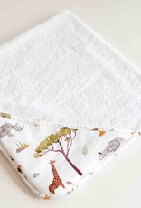 Snuggle Hunny Kids Snuggle Hunny Organic Extra Large Hooded Bath Towel Safari
