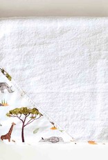Snuggle Hunny Kids Snuggle Hunny Organic Extra Large Hooded Bath Towel Safari