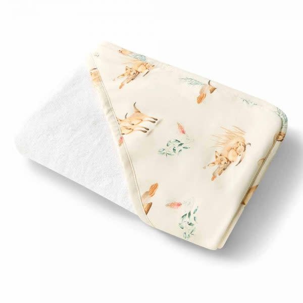 Snuggle Hunny Kids Snuggle Hunny Organic Extra Large Hooded Bath Towel Kanga