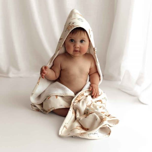 Snuggle Hunny Kids Snuggle Hunny Organic Extra Large Hooded Bath Towel Kanga