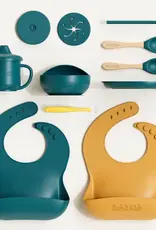 Bub2Kids Bub2Kids 12 Piece All-in-One Silicon Feeding Set