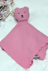 Bub2Kids Bub2Kids 100% Organic Cotton Blanket + Security Comforter Set - Pink