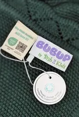 Bub2Kids Bub2Kids 100% Organic Cotton Blanket + Security Comforter Set - Forest Green