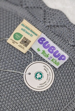 Bub2Kids Bub2Kids 100% Organic Cotton Blanket + Security Comforter Set -  Grey