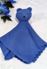 Bub2Kids Bub2Kids 100% Organic Cotton Blanket + Security Comforter Set - Royal Blue