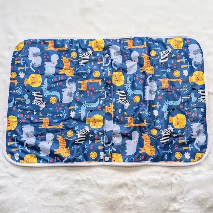 Bub2Kids Bub2Kids Portable Nappy Change Mats - Zoo Animals