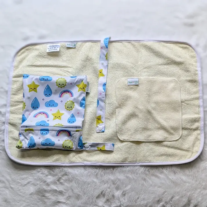 Bub2Kids Bub2Kids Portable Nappy Change Mats - Lullaby Skies