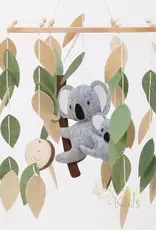 Bub2Kids Bub2Kids Koala Cot Mobile Wooden Arm (Handmade) Set