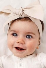 Snuggle Hunny Kids Snuggle Hunny Linen Headbow Wrap - Natural