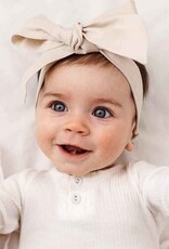 Snuggle Hunny Kids Snuggle Hunny Linen Headbow Wrap - Natural