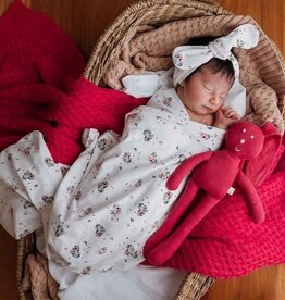 Snuggle Hunny Kids Snuggle Hunny Jersey Wrap Set w/ matching headwear - Heart