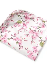Snuggle Hunny Kids Snuggle Hunny Organic Jersey Wrap & Topknot Set Cherry Blossom