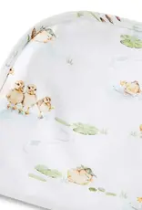 Snuggle Hunny Kids Snuggle Hunny Organic Jersey Wrap & Beanie Set Duck Pond