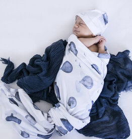 Snuggle Hunny Kids Snuggle Hunny Baby Jersey Wrap w/ matching headwear Cloud Chaser