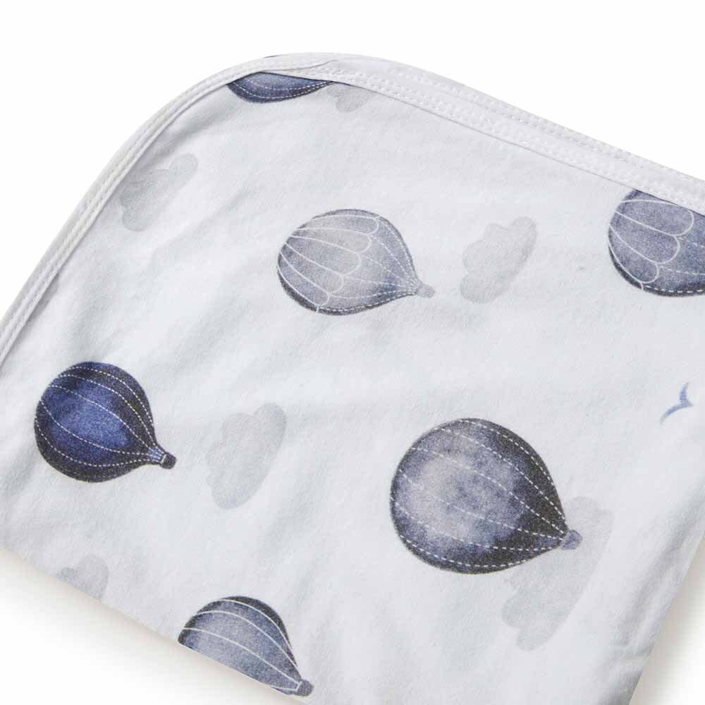 Snuggle Hunny Kids Snuggle Hunny Baby Jersey Wrap w/ matching headwear Cloud Chaser