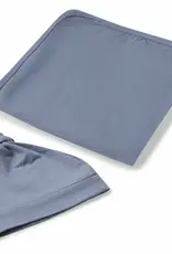 Snuggle Hunny Kids Snuggle Hunny Baby Jersey Wrap w/ matching headwear Indigo